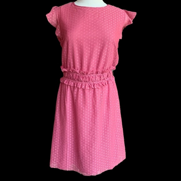 ▪️NWT Ella Moon rose dress size medium smocked waist - Picture 4 of 11